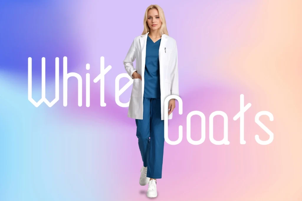 white coats